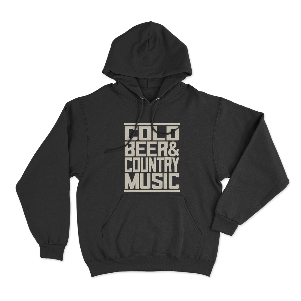 Cold Beer Unisex Hoodie Black Cold Beer Unisex Hoodie Black