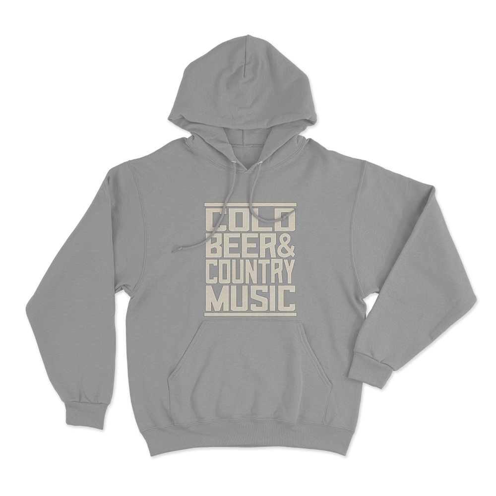 Cold Beer Unisex Hoodie Grey Cold Beer Unisex Hoodie Grey