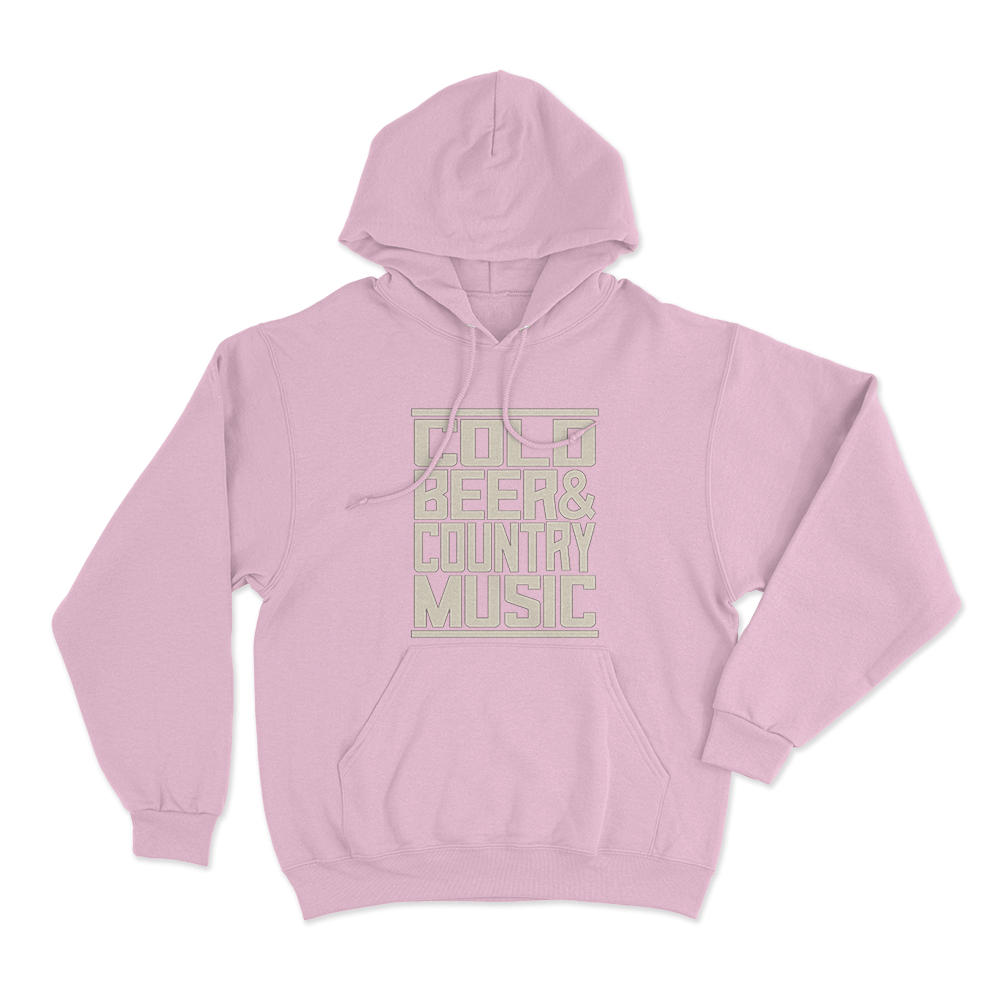 Cold Beer Unisex Hoodie Pink Cold Beer Unisex Hoodie Pink