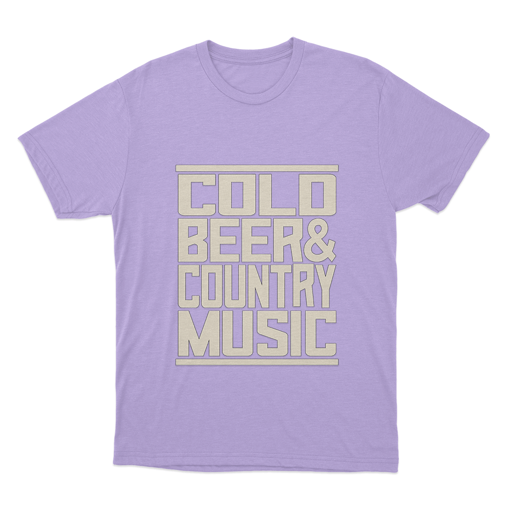 Cold Beer Unisex T Shirt Purple Cold Beer Unisex T Shirt Purple