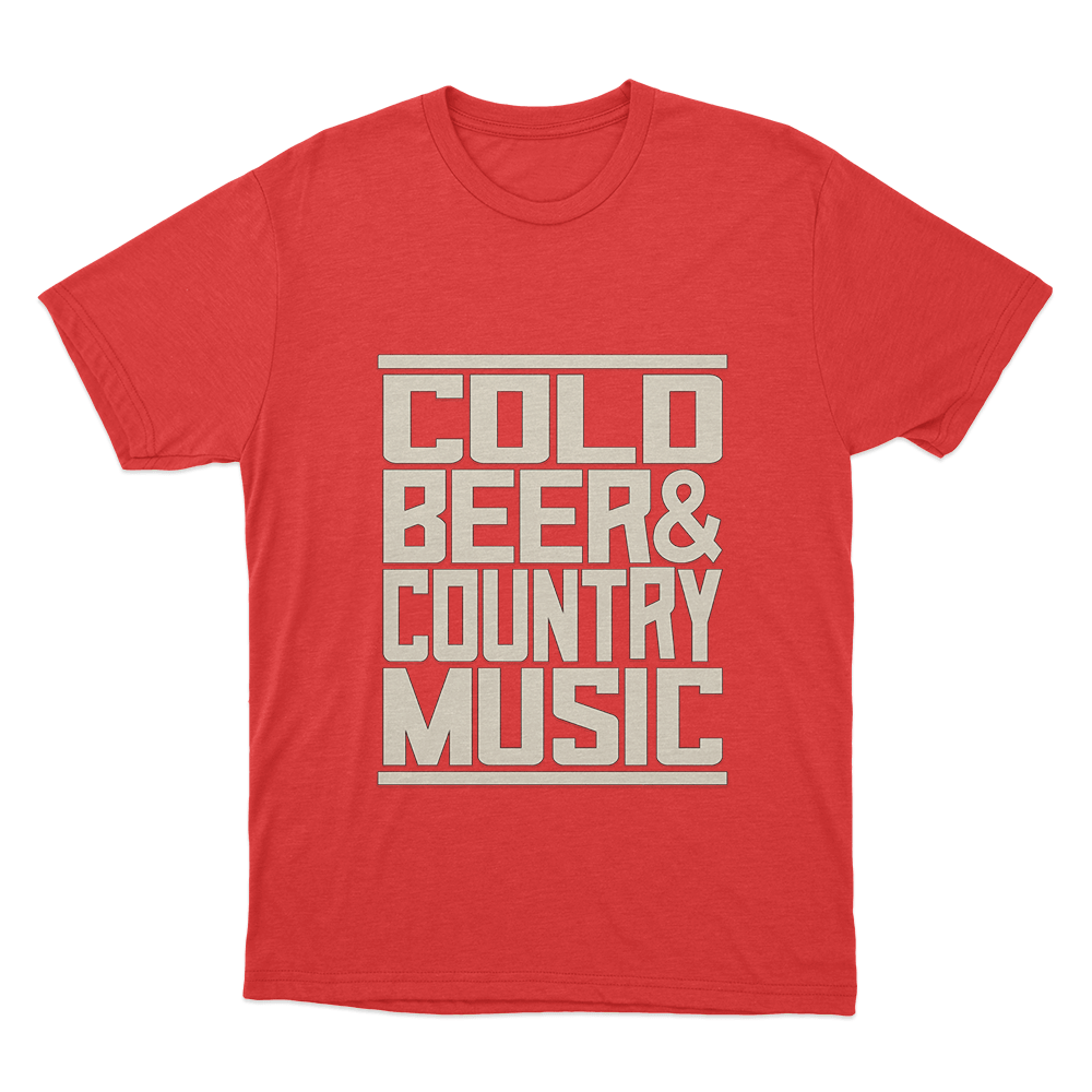 Cold Beer Unisex T Shirt Red Cold Beer Unisex T Shirt Red