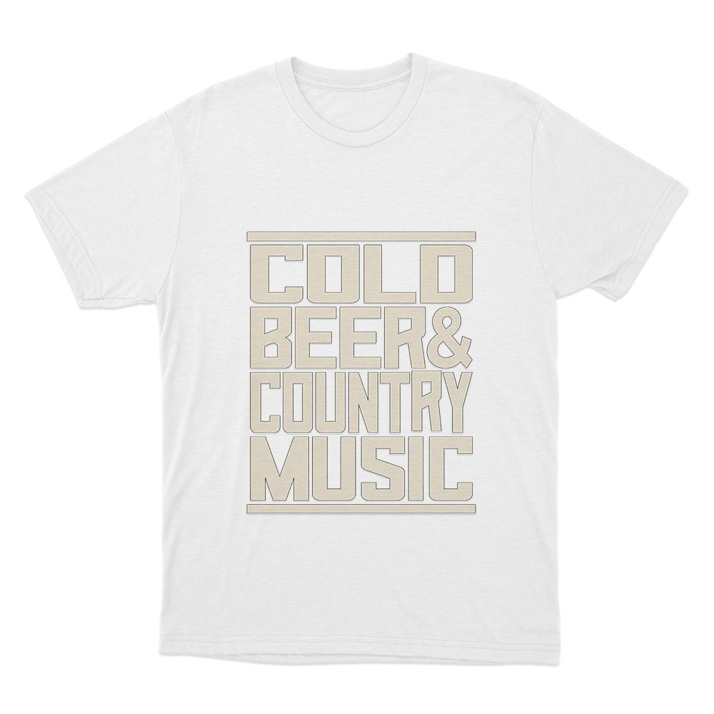 Cold Beer Unisex T Shirt White Cold Beer Unisex T Shirt White