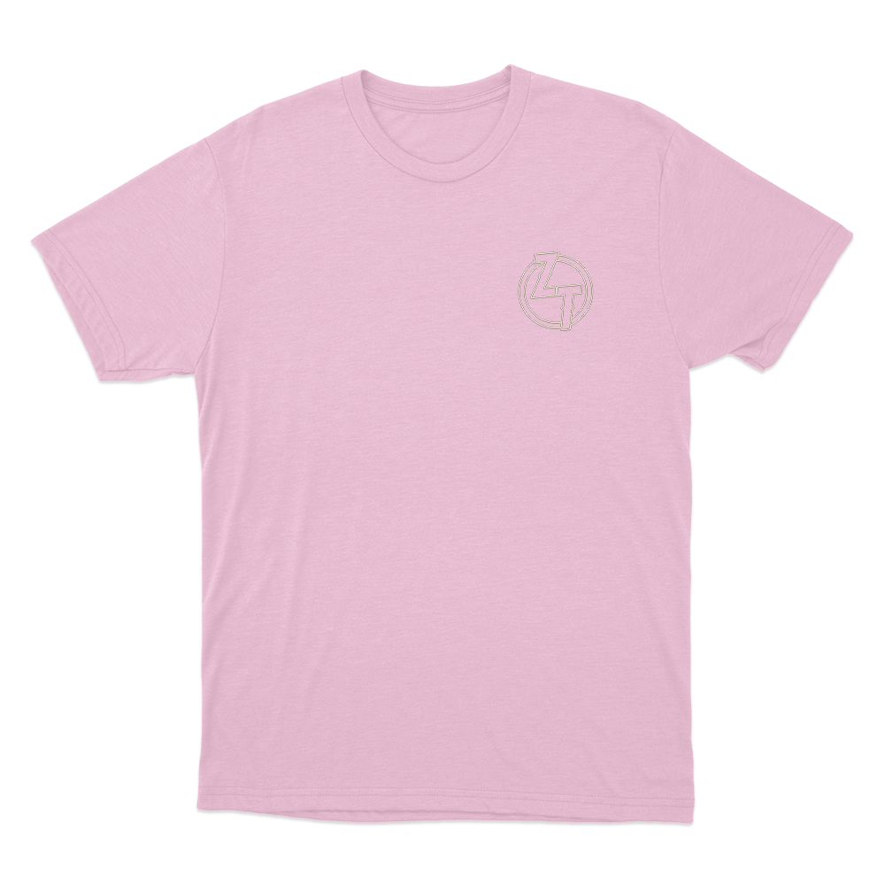 ZT Logo Unisex T Shirt Pink ZT Logo Unisex T Shirt Pink