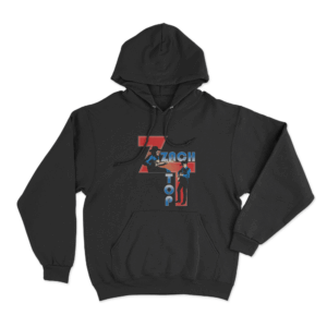 ZT Portrait Unisex Hoodie Black