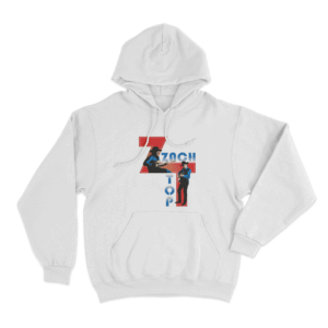 ZT Portrait Unisex Hoodie White