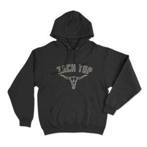 Zach Top Logo Unisex Hoodie Black