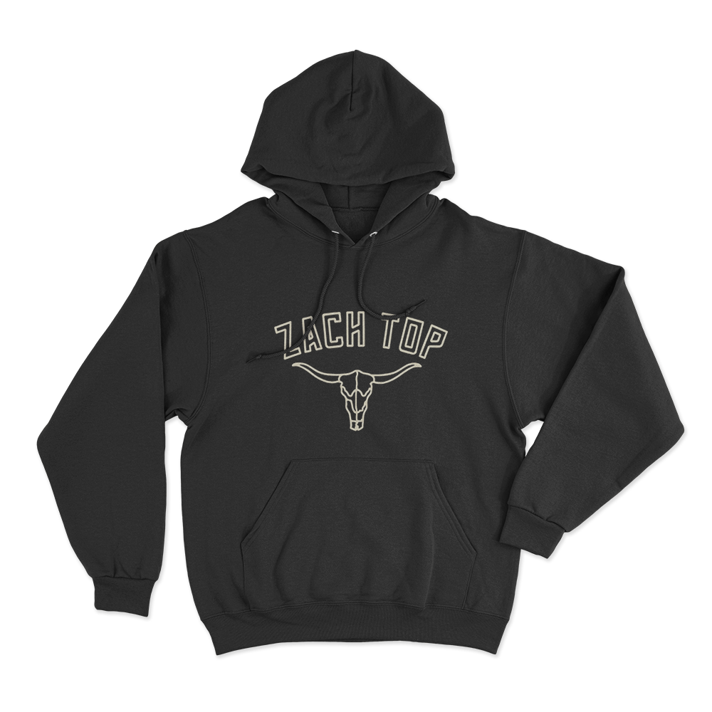 Zach Top Logo Unisex Hoodie Black Zach Top Logo Unisex Hoodie Black