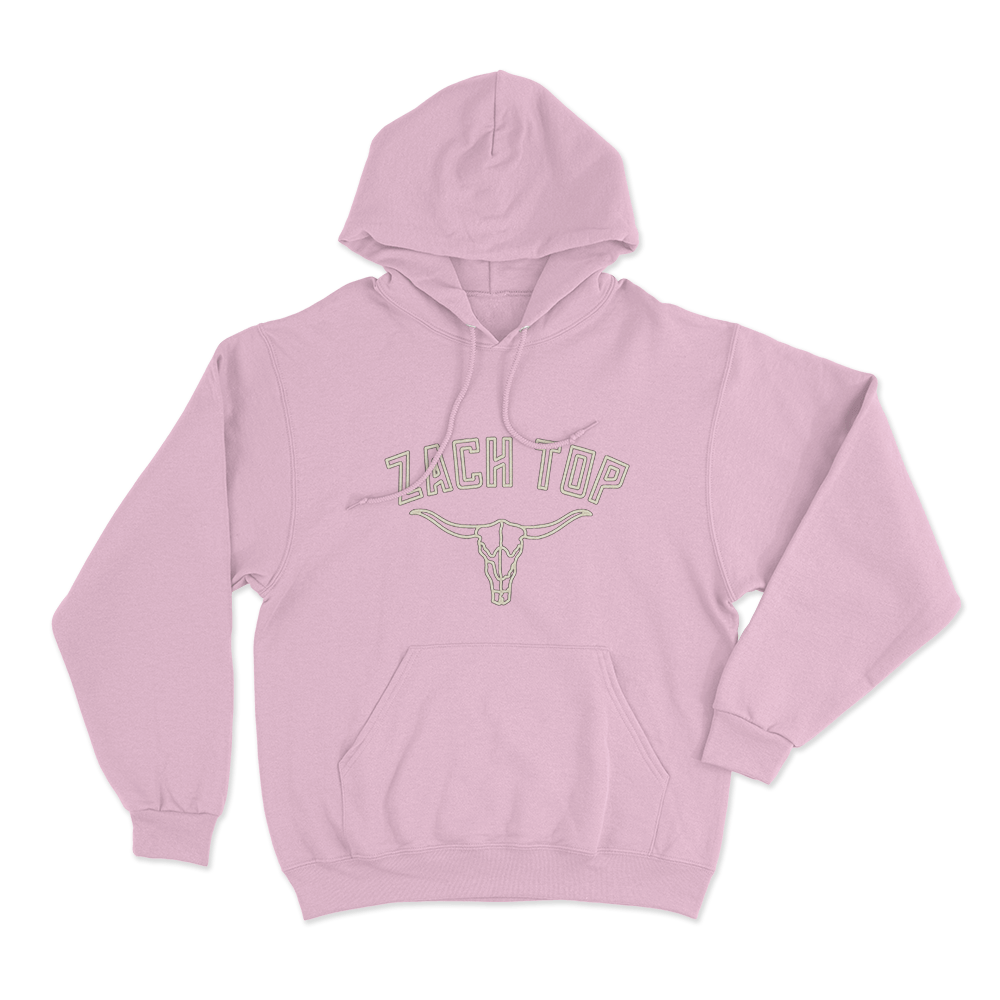 Zach Top Logo Unisex Hoodie Pink Zach Top Logo Unisex Hoodie Pink