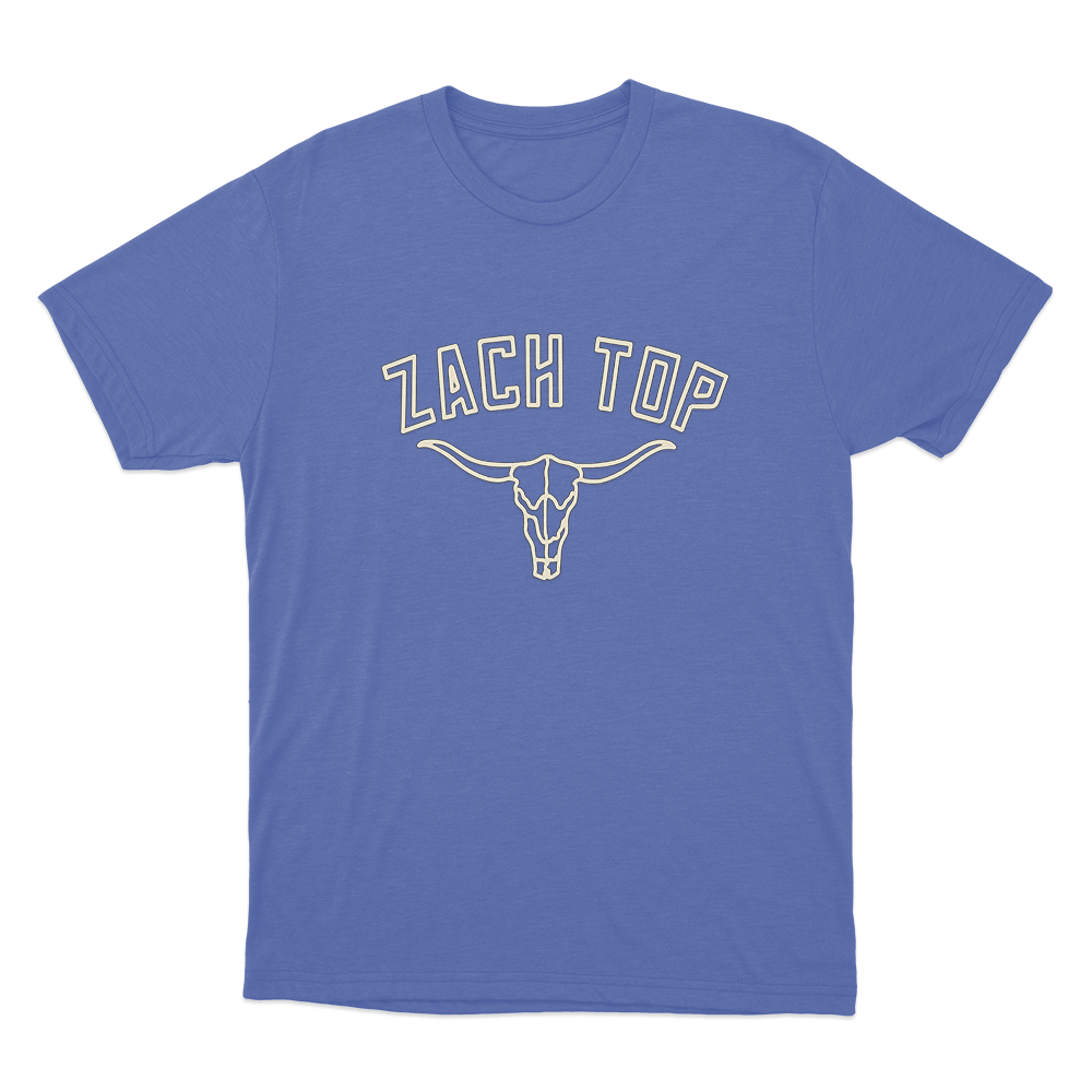 Zach Top Logo Unisex T Shirt Blue Zach Top Logo Unisex T Shirt Blue
