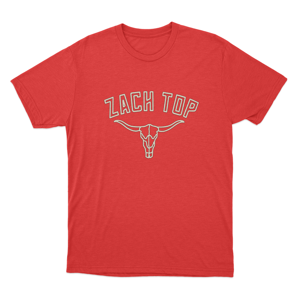 Zach Top Logo Unisex T Shirt Red Zach Top Logo Unisex T Shirt Red