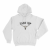 Zach Top Longhorn Skull Unisex Hoodie White